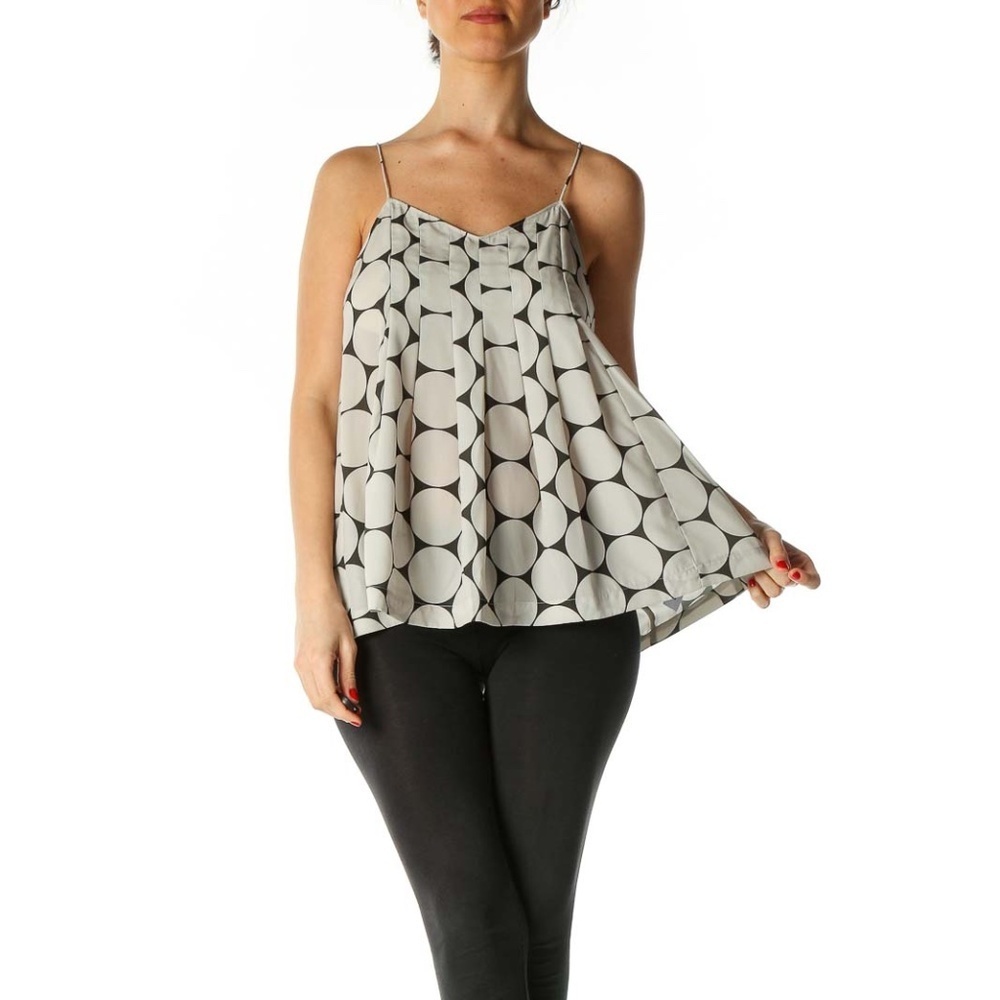 Madewell Beige Holiday Blouse